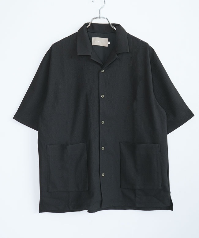 ◎◎Curly&Co.(カーリー) BIRD'S EYE JERSEY COLLAR SHIRT ジャージー