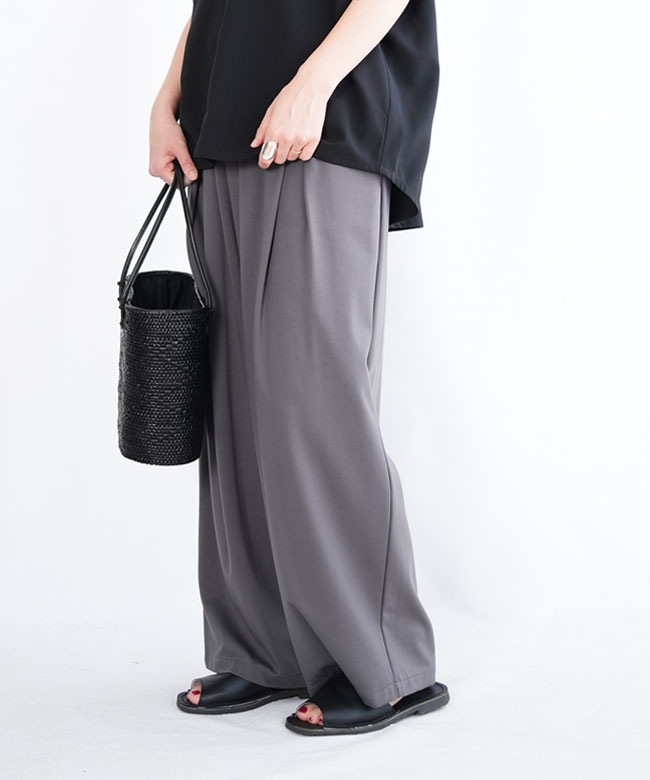 CYNICAL(シニカル)タック ワイドパンツ レディース ボトムス[612-96082