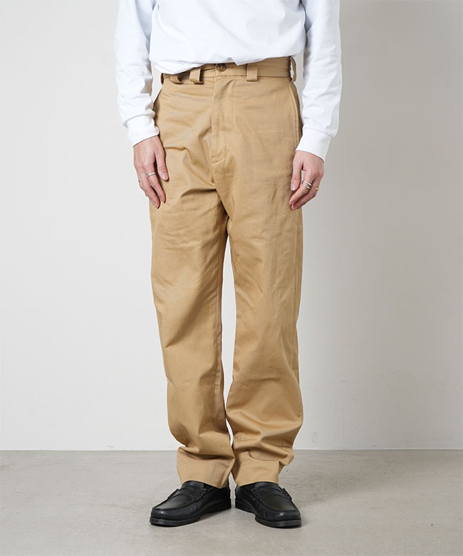 SALE 50%OFF】EVCON(エビコン) BASIC CHINO PANTS セール [241-91505 SALE 50%OFF】EVCON(エビコン) BASIC CHINO PANTS セール [241-91505
