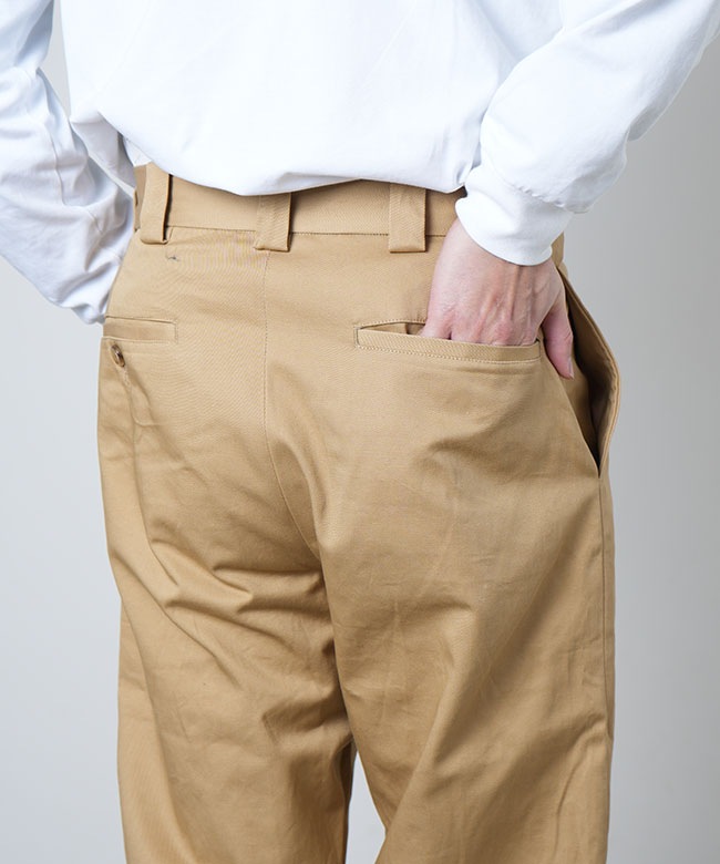 SALE 50%OFF】EVCON(エビコン) BASIC CHINO PANTS セール [241-91505 SALE 50%OFF】EVCON(エビコン) BASIC CHINO PANTS セール [241-91505