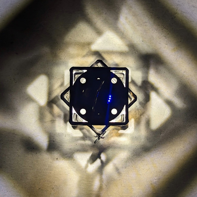 ライト・ランタン gara works/cubicle cubicle-monochrome] / GALA WORKS(ガラワークス) / GALA_SHADE_