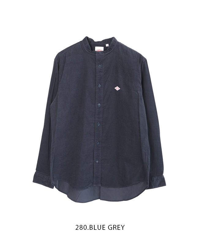 k*9様 DANTON ブラックシャツ M DANTON/ダントン バンドカラーシャツロングスリーブ チェック