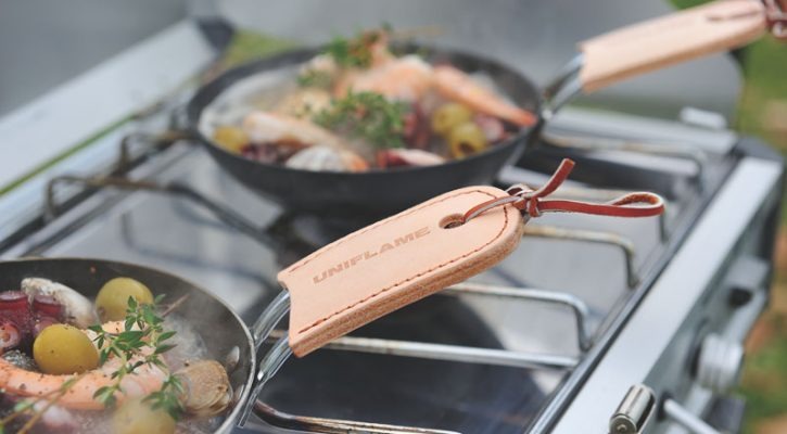 666449) UNIFLAME(ユニフレーム)ちびパン レザーハンドル【ラッピング