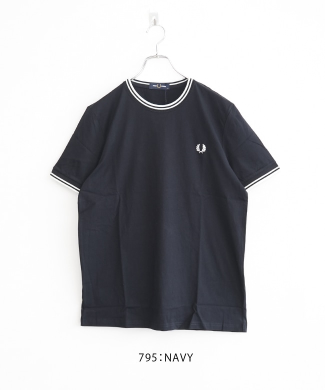 M1588]FRED PERRY(フレッドペリー) Twin Tipped T-Shirt ツイン