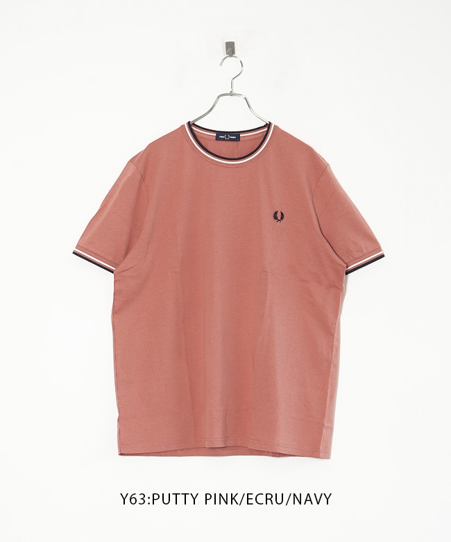 FRED PERRY M1588 ピンク S 半袖Tシャツ 楽天市場】FRED PERRY TWIN TIPPED T-SHIRT M1588 全18色
