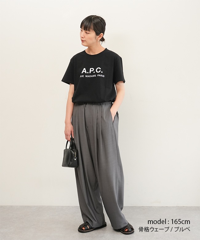 SALE 30%OFF】[25082193306]A.P.C.(アー・ペー・セー)T-SHIRT RUE