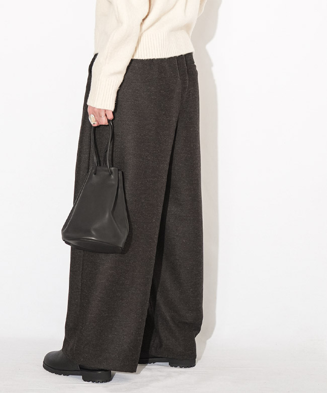 SALE 20%OFF】[4-162203]MIDIUMISOLID(ミディウミソリッド) wool blend