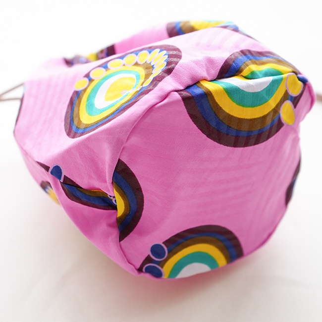 SALE 50%OFF】[KA014]Kanga(カンガ)アフリカンバティックミニ巾着