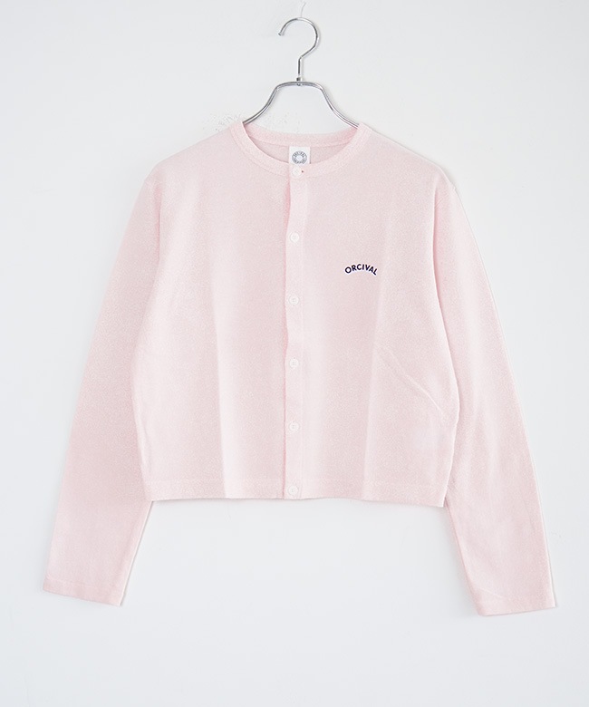 OR-C0530SEF]ORCIVAL(オーシバル/オーチバル) CREW NECK CARDIGAN