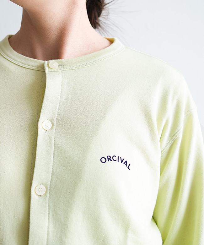 SALE 30%OFF】ORCIVAL(オーシバル/オーチバル) CREW NECK CARDIGAN