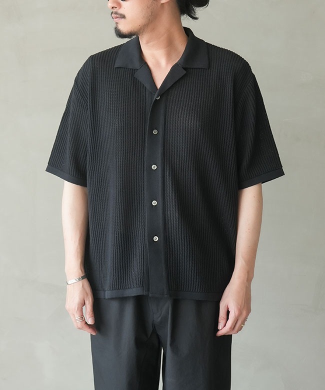 Yonetomi NEW BASIC(ヨネトミニューベーシック)COTTON SUKASHI KNIT
