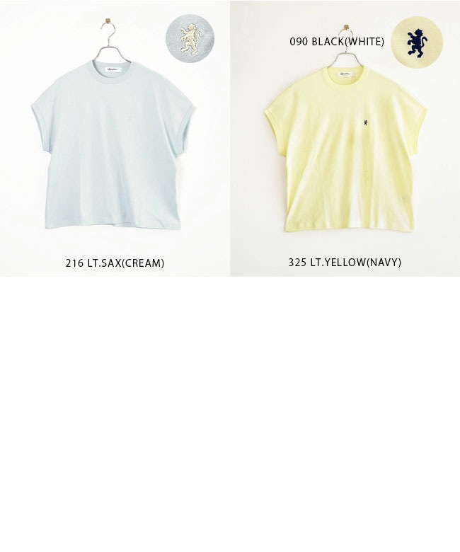Gymphlex(ジムフレックス) セミフレンチスリーブ クルーネックTシャツ