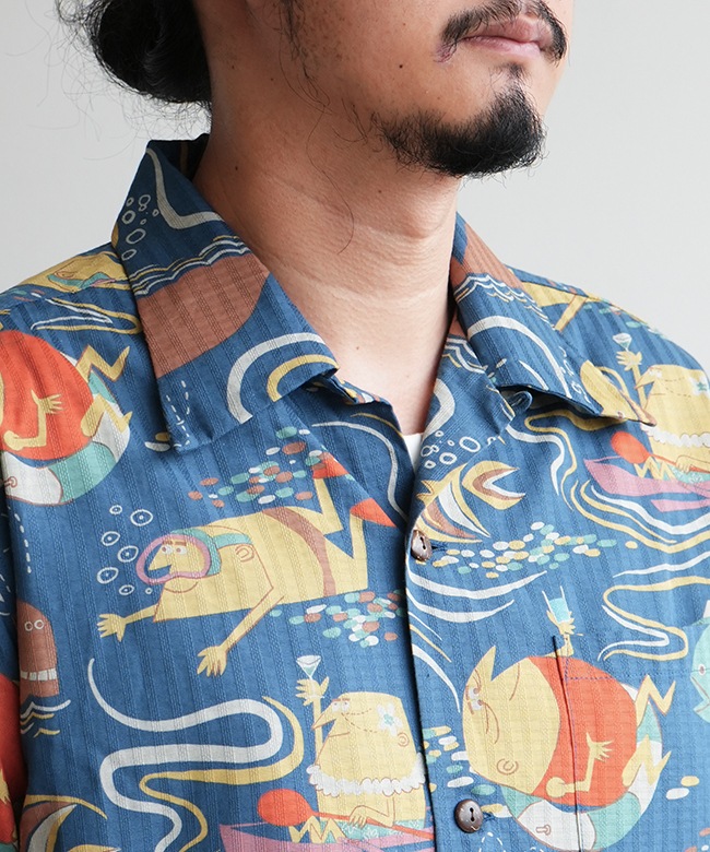 SS39538]【ハンガー付属】SUN SURF(サンサーフ) DOBBY COTTON