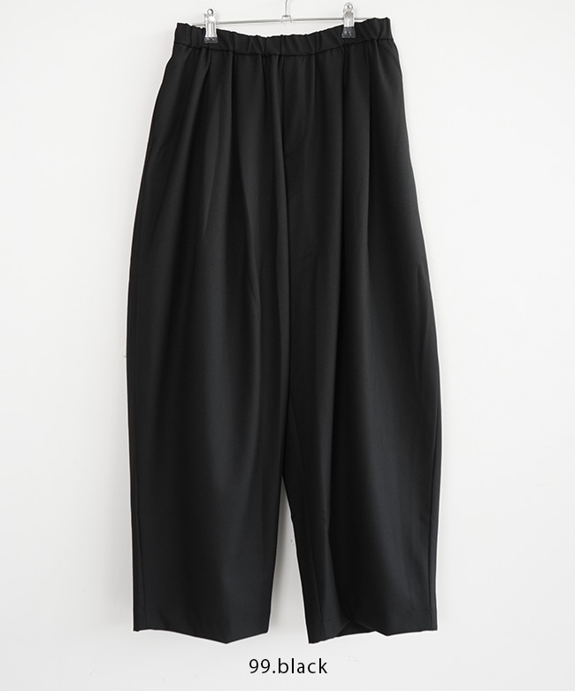 mizuiro ind (ミズイロインド)wide tuck PT mizuiro ind｜【20%OFF】wide tuck PT ワイドタックパンツ
