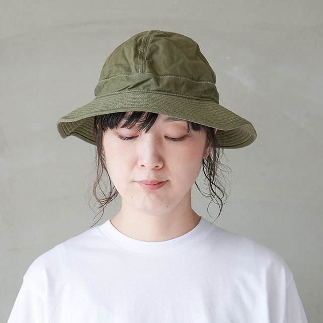 orSlow(オアスロウ)US ARMY HAT HERRINGBONE(ユーエスネイビーハット