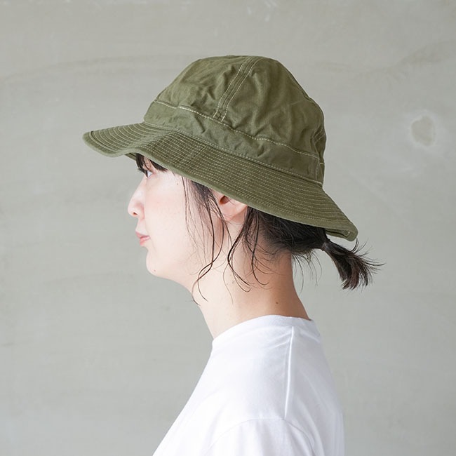 03--001-16A]orSlow(オアスロウ)US ARMY HAT HERRINGBONE(ユーエス