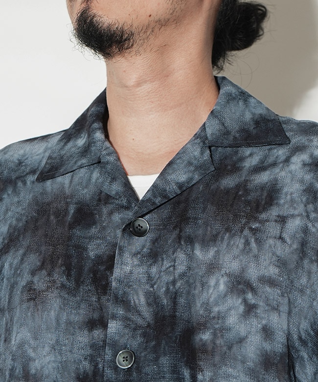 NEEDLES(ニードルズ) Cabana Shirt - Mesh Jacquard/Uneven Dye カバナ NEEDLES(ニードルズ) Cabana Shirt - Mesh Jacquard/Uneven Dye カバナ