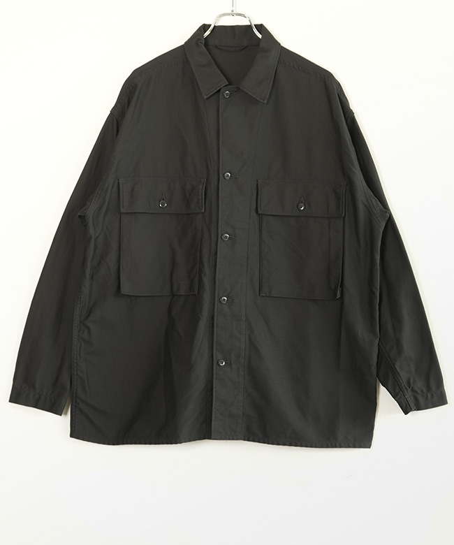 KAPTAIN SUNSHINE(キャプテンサンシャイン) Cotton Satin Field Shirt