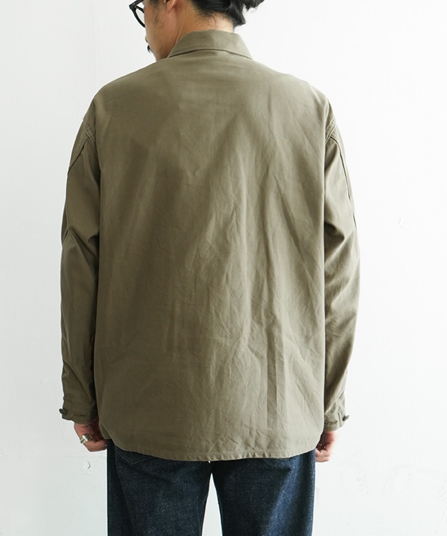KAPTAIN SUNSHINE(キャプテンサンシャイン) Cotton Satin Field Shirt
