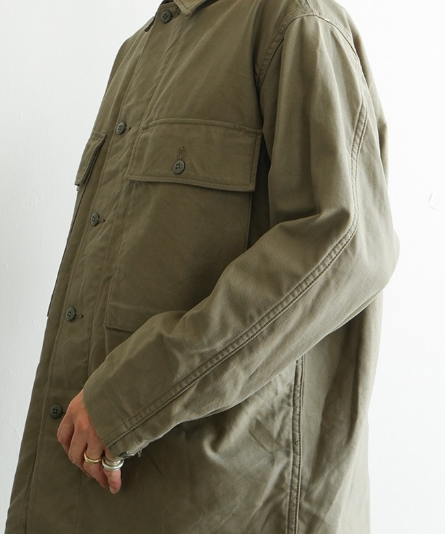 KAPTAIN SUNSHINE(キャプテンサンシャイン) Cotton Satin Field Shirt