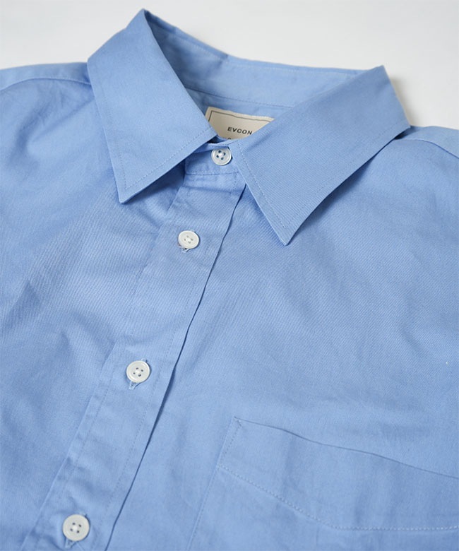 新品未使用　PERVERZE Cut Up Shirt / Blue XEXYMENS XSMWC01J2 吸汗速乾・UVカット ルーズフィット ノースリーブ