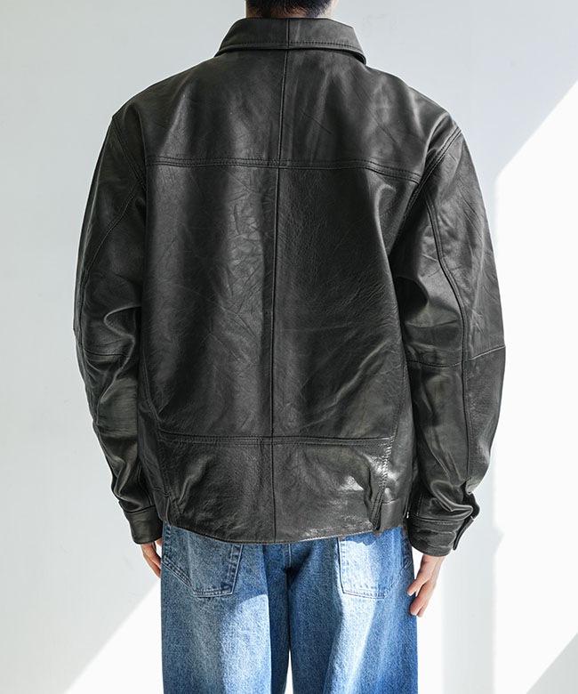 GUARANTEED(ギャランティード) 別注 Reproduct Leather Flight Jacket