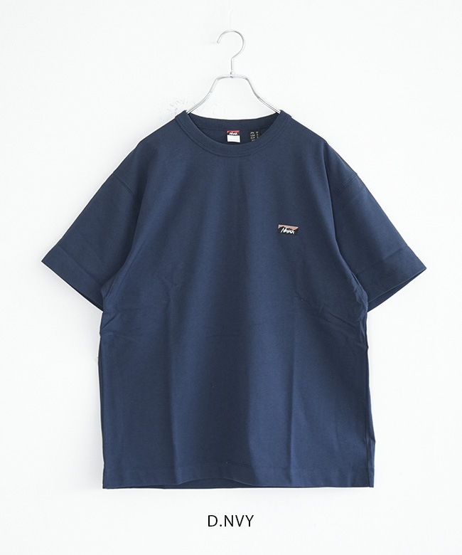 NANGA(ナンガ) ECO HYBRID BOX LOGO EMBROIDERY TEE エコハイブリッド