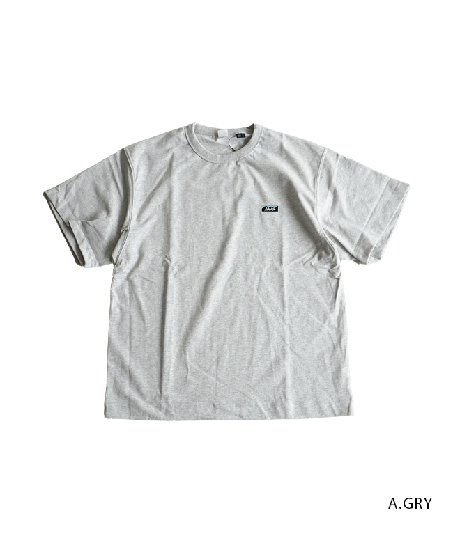 NANGA(ナンガ) ECO HYBRID BOX LOGO EMBROIDERY TEE エコハイブリッド
