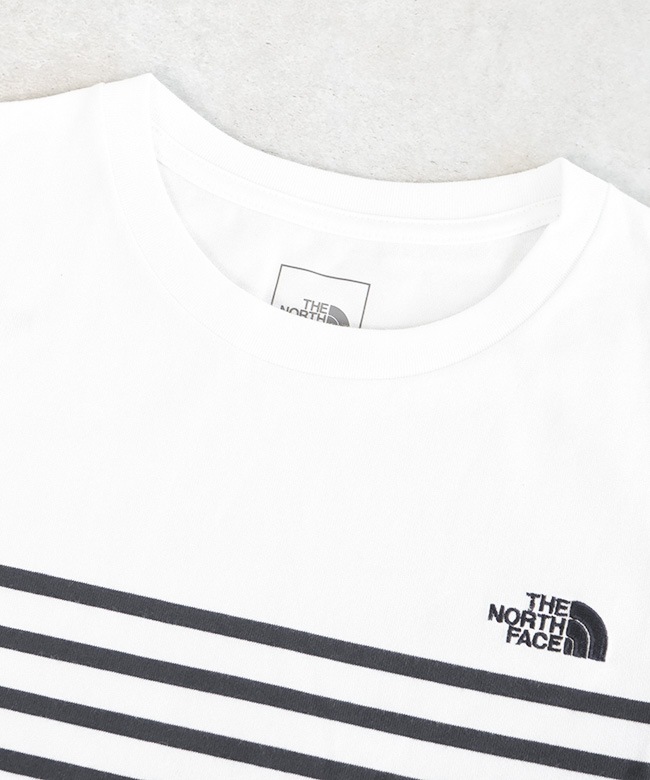 トップス PANEL BORDER S/S T-SHIRT (WHITE) セール】THE NORTH FACE/ザ・ノース・フェイス S/S Panel Border