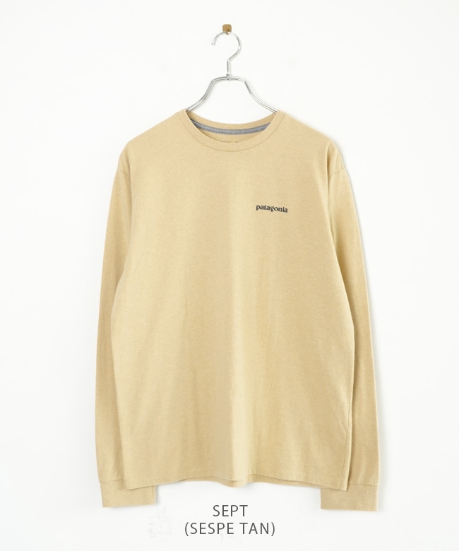 ご注文品 Patagonia パタゴニア メンズ・ロングスリーブ・P-6ロゴ