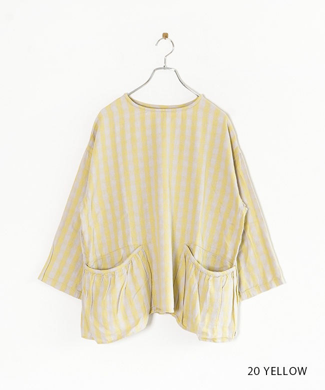 SALE 50%OFF】tumugu(ツムグ) ヘリンボンギンガムチェック プル