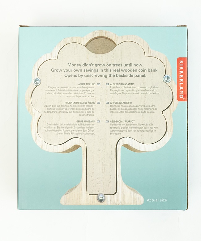 KIKKERLAND マネーツリーバンク KIKKERLAND マネーツリーバンク | 金のなる木の貯金箱 | BRANDS