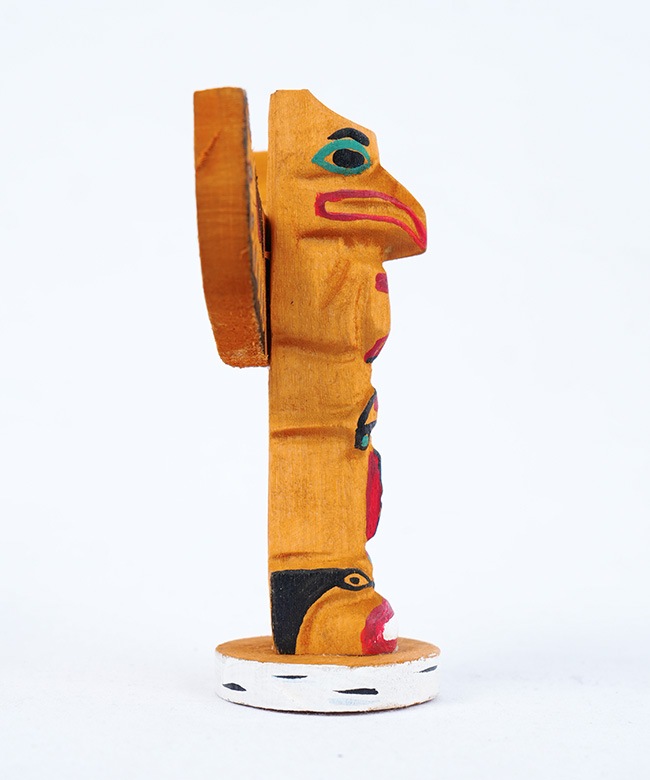 流木トーテンポール 2079]amabro(アマブロ) WOODEN CARVING TOTEM POLE タイプB ウッデン
