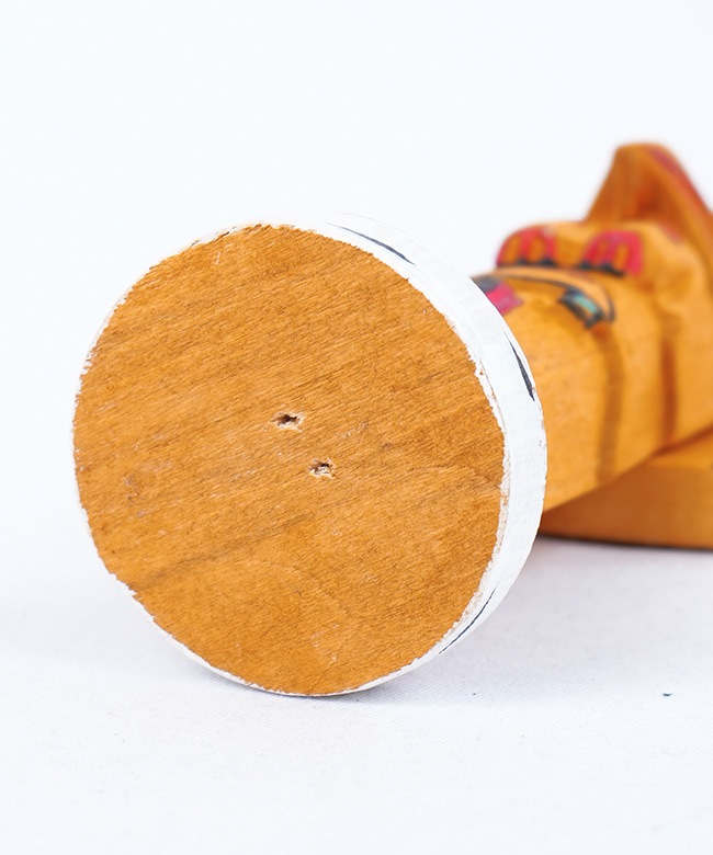 2079]amabro(アマブロ) WOODEN CARVING TOTEM POLE タイプB ウッデン