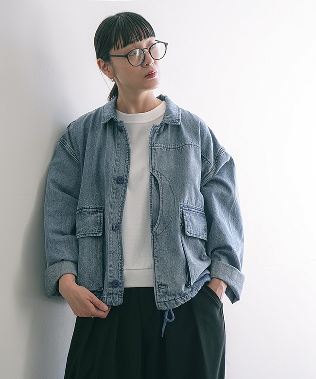 美品　solamonat poche　グログランハンティングジャケット　2 SALE 20%OFF】◇[poche-gg-hjk]solamonat poche(ソラモナポッシェ