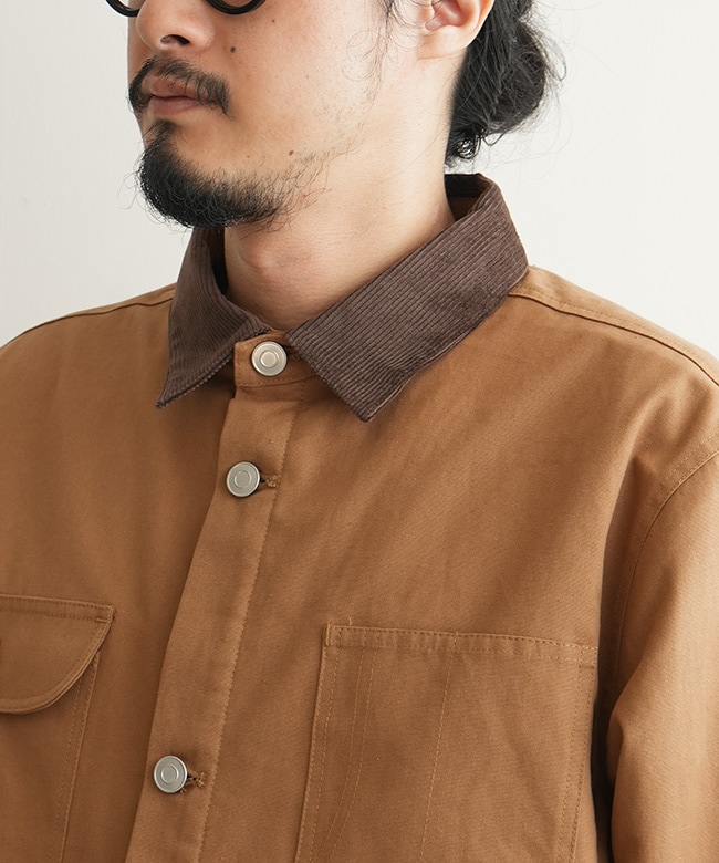 M.W.O.B.H.M カバーオール 綿麻デニムカバーオール セットアップ可（ブルゾン/ジャンバー） | THE