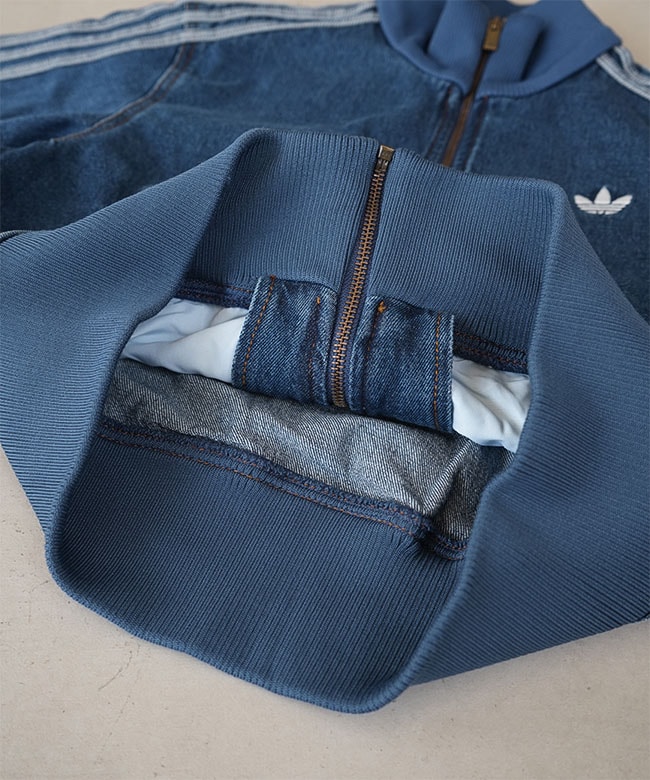 KD2913]adidas(アディダス) ファイヤーバード トラックトップ デニム