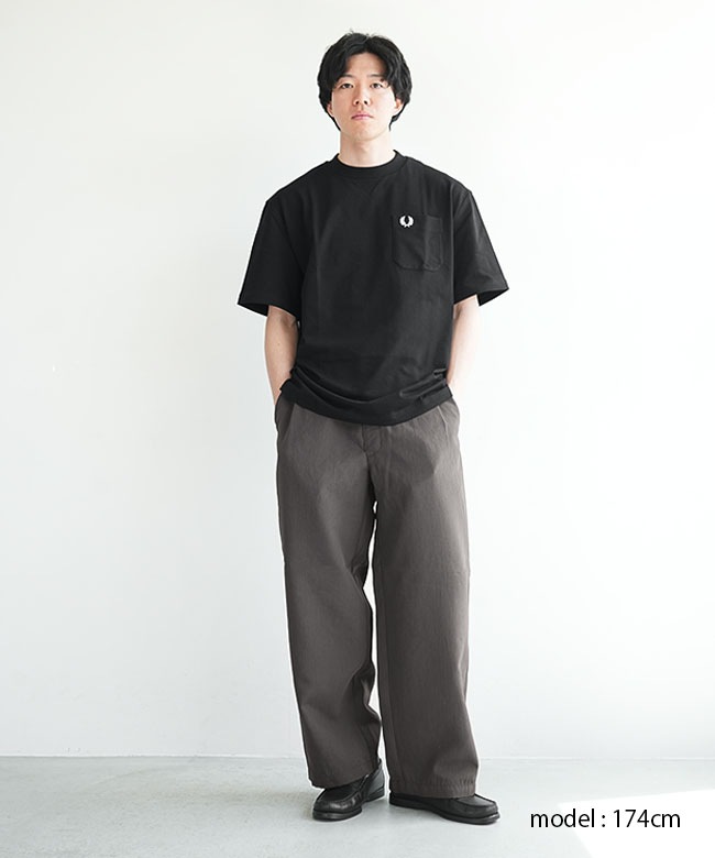 FRED PERRY(フレッドペリー) Pocket Detail T-Shirt ポケット