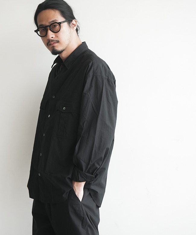 PORTER CLASSIC(ポータークラシック) ROLL UP TRAVELER'S SHIRT ロール