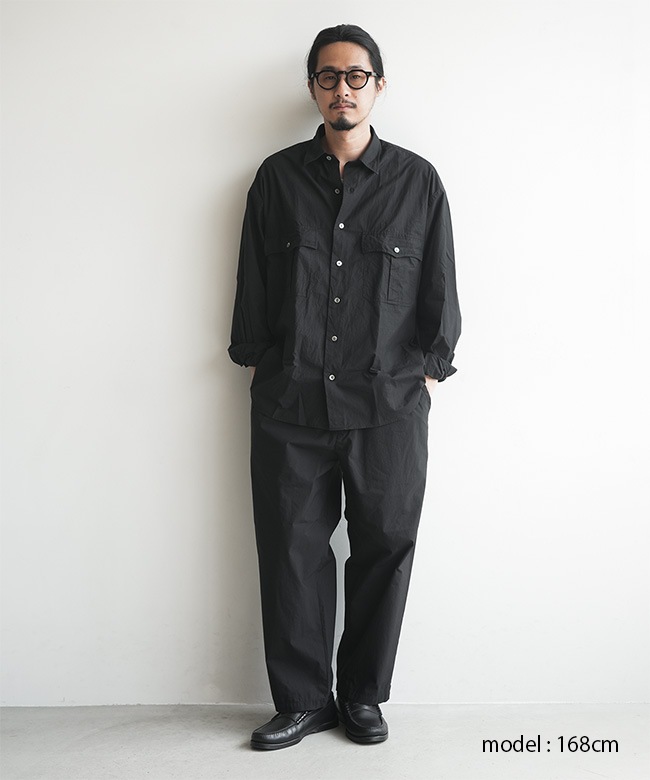 PORTER CLASSIC(ポータークラシック) ROLL UP TRAVELER'S SHIRT ロール