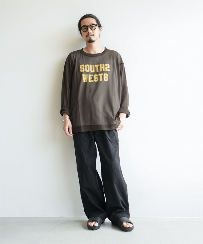 South2West8(サウスツーウエストエイト) L/S Crew Neck Shirt - Knit