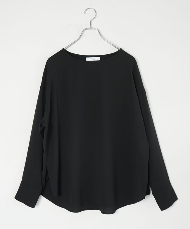 SALE 50%OFF】Praia(プライア)エアリーブラウス・カフスプルオーバー 