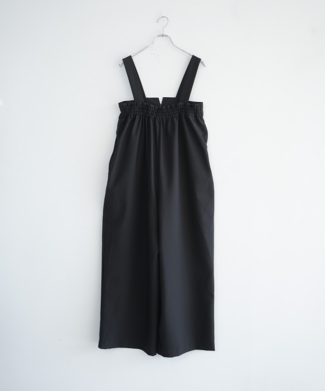 si-si-si comfort オールインワン サロペット ブラック F si-si-si comfort(スースースーコンフォート) OCCASION OVERALLS