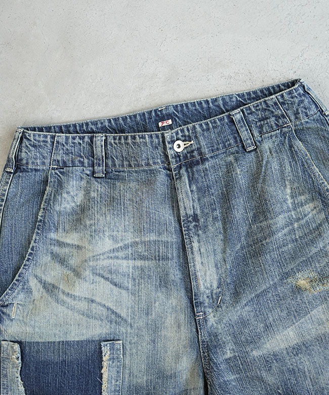 PORTER CLASSIC(ポータークラシック) STEINBECK DENIM POCKET PANTS
