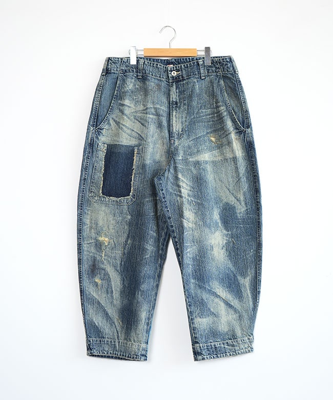 PORTER CLASSIC(ポータークラシック) STEINBECK DENIM POCKET PANTS