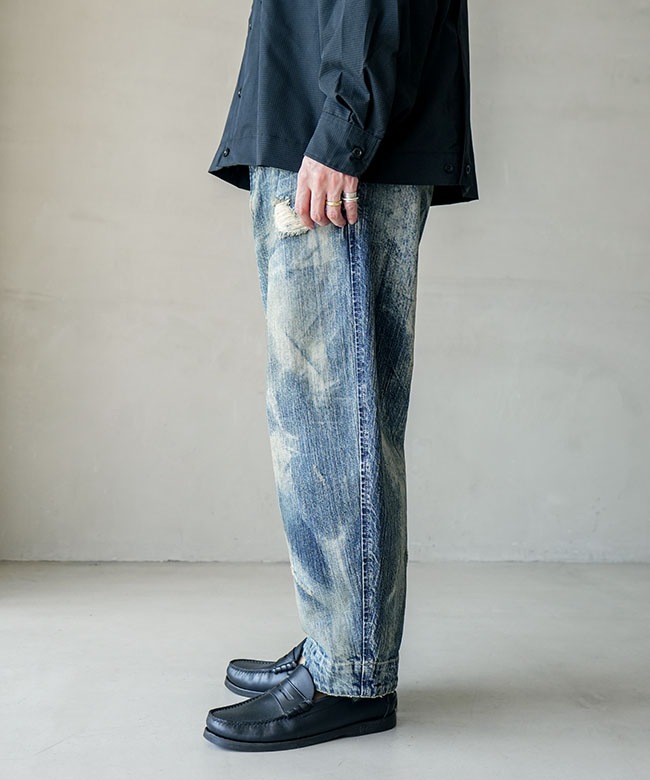 PORTER CLASSIC(ポータークラシック) STEINBECK DENIM POCKET PANTS