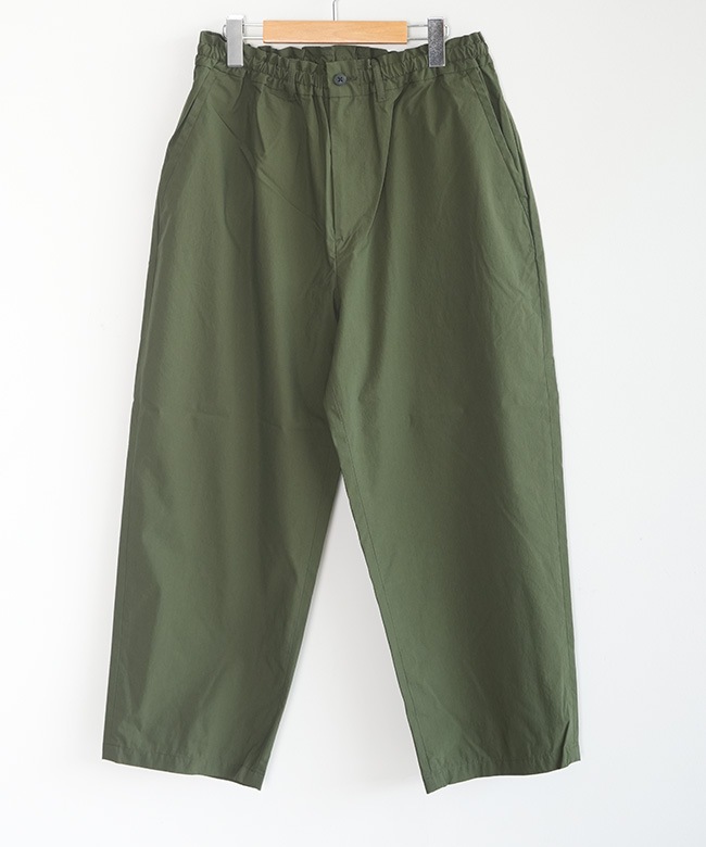 PORTER CLASSIC(ポータークラシック)POPLIN EASY PANTS ポプリン