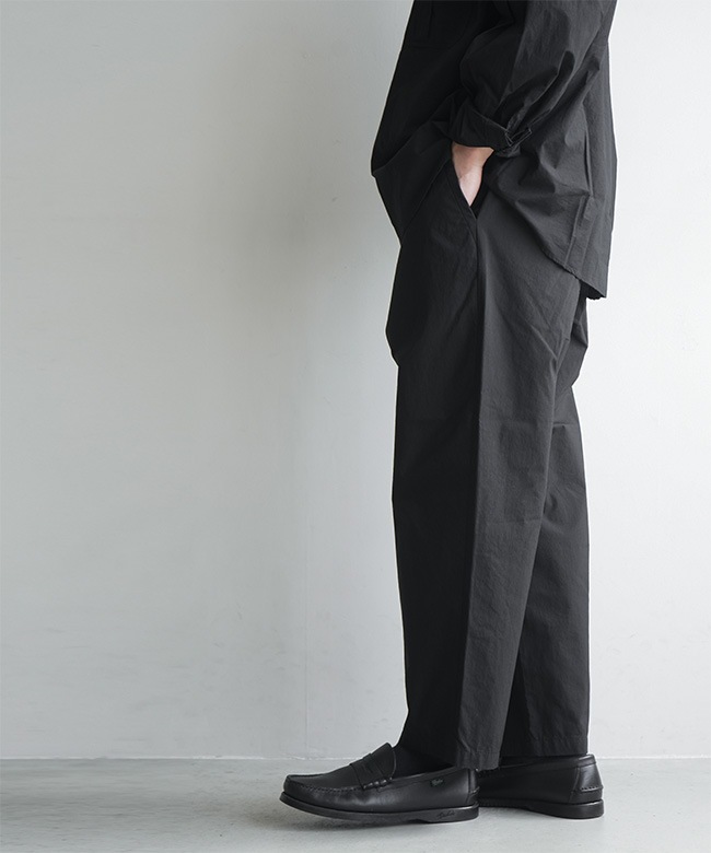 PORTER CLASSIC(ポータークラシック)POPLIN EASY PANTS ポプリン