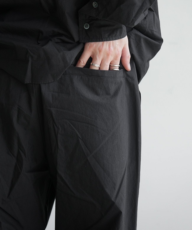 PORTER CLASSIC(ポータークラシック)POPLIN EASY PANTS ポプリン