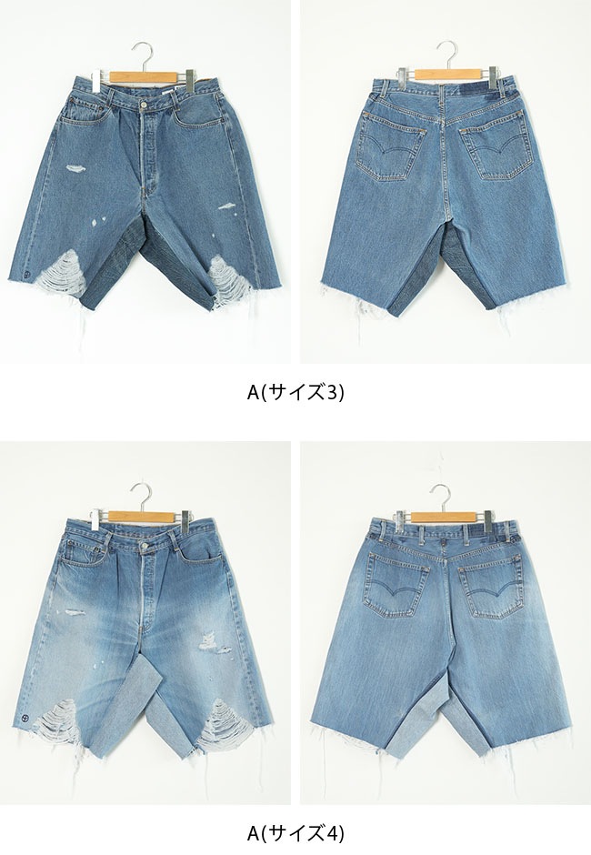 初期名作サンシーsunseaデニムショートパンツ3 sunny side up(サニー 